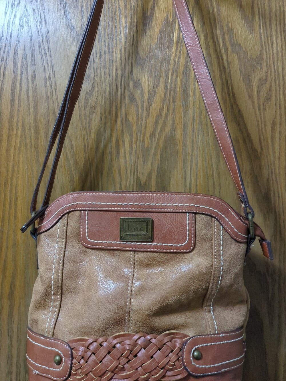 Leather Tan Shoulder Bag - Women’s Crossbody
